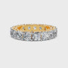 Cushion Cut Diamond Eternity Band