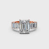 Royal Emerald Baguette Ring