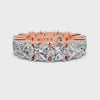 Oval Cut Diamond Eternity Band