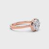 Cushion-Cut Diamond Solitaire Setting