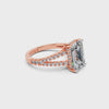 Imperia Hidden Halo Emerald Setting