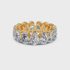 Pear Diamond Eternity Band