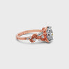 Elara Botanical Oval Setting