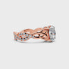 Oval Infinity Diamond Setting
