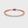 Oval Diamond Tennis Bracelet