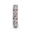 Classic Oval Diamond Eternity Band